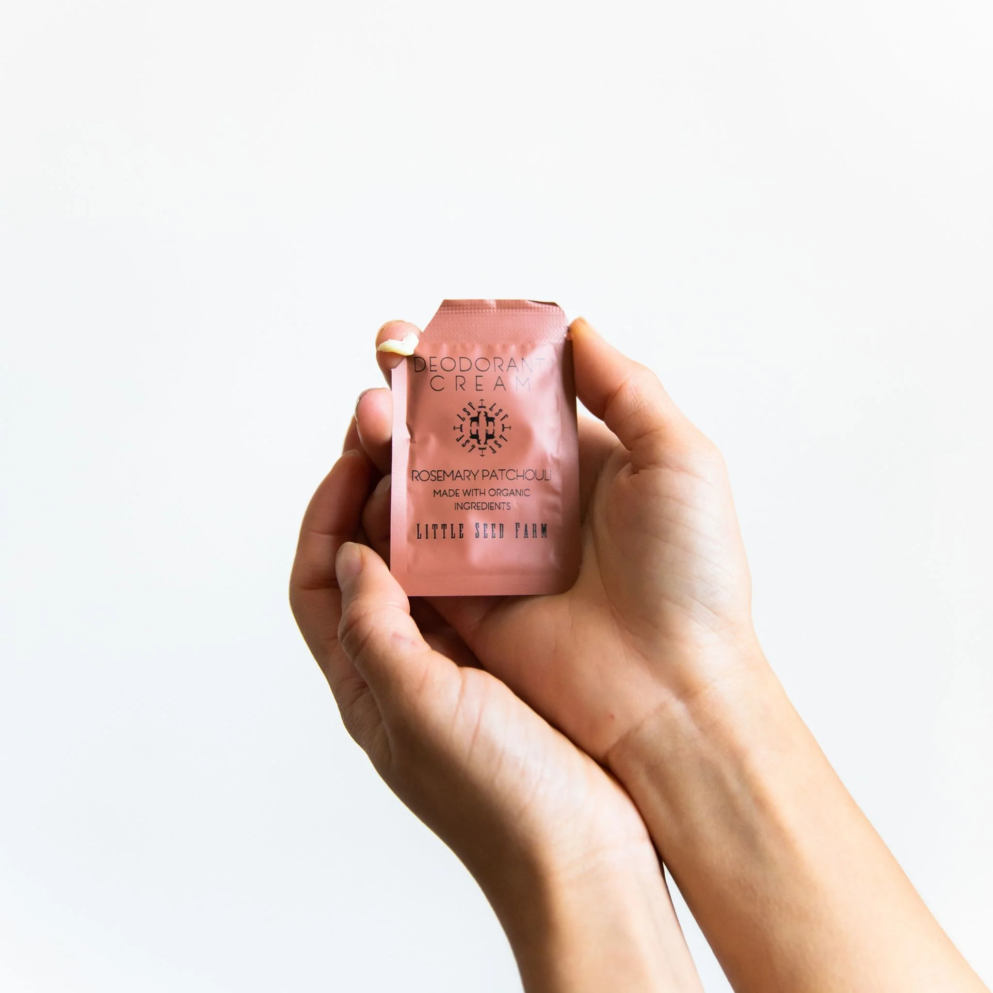 Travel Pack - Eight Organic Deodorant Cream Pouches - Image 4