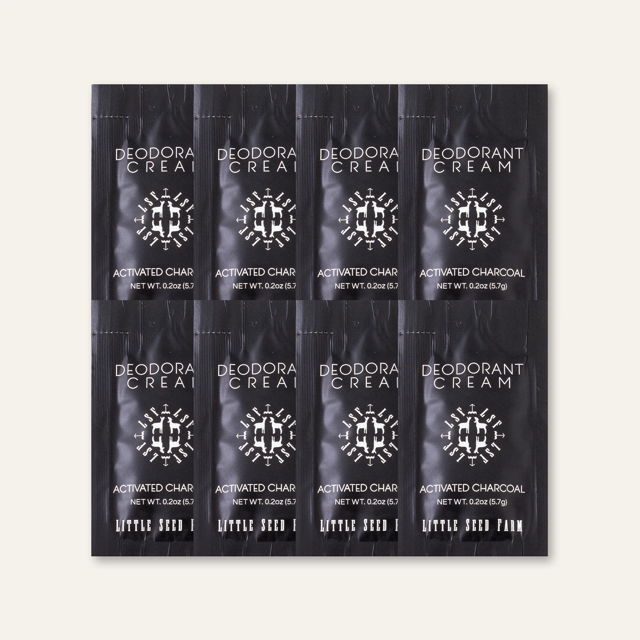 Travel Pack - Eight Organic Deodorant Cream Pouches - Image 5