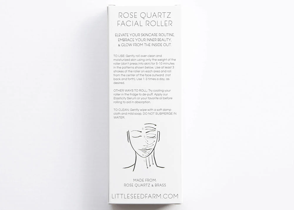 Rose Quartz Facial Roller - Image 5