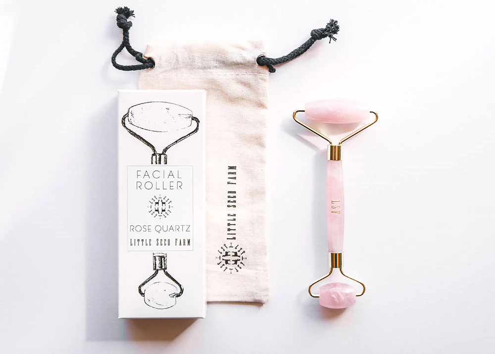 Rose Quartz Facial Roller - Image 7